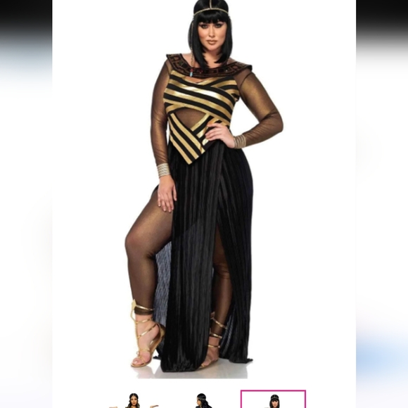 EGYPTIAN HALLOWEEN OUTFIT - Picture 2 of 7